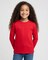 Gildan Heavy Cotton Youth Crewneck Long Sleeve T-Shirt – Kids Everyday Basic Tee for Comfort